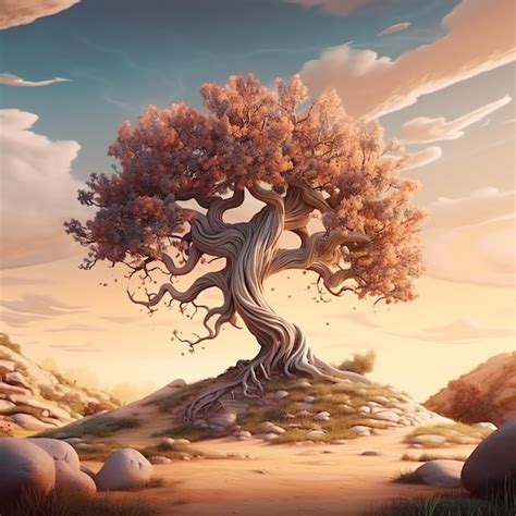 Premium AI Image | The Tree Animation