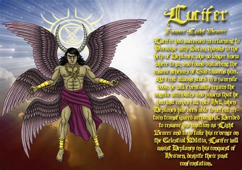 Lucifer, former light bearer by DoctorChevlong on DeviantArt