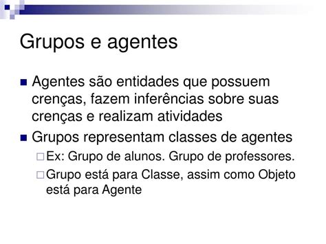 PPT - Modelos Baseados em Agentes PowerPoint Presentation, free ...