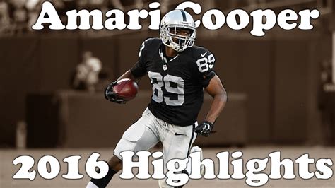 Amari Cooper Highlights 2016-17 || "COOP" || HD - YouTube