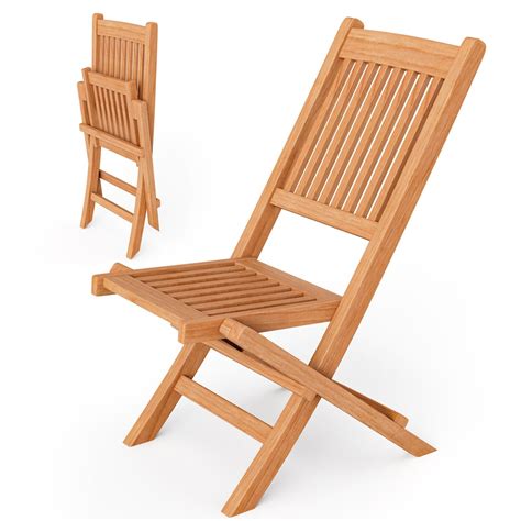indonesia teak wood outdoor chair folding portable patio chair