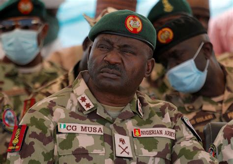 nigerias defence chief proposes fencing borders  curb insecurity