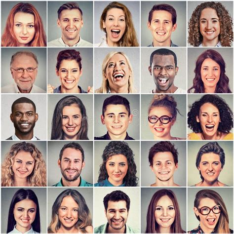 happy faces  people