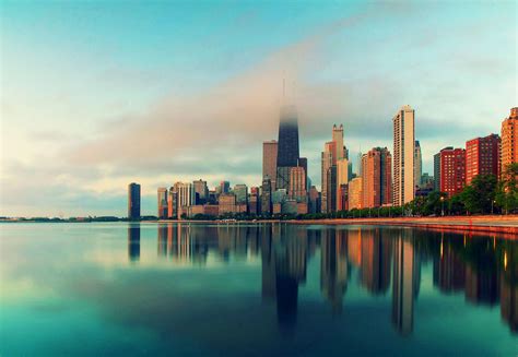 Chicago Sunrise Wallpapers - Top Free Chicago Sunrise Backgrounds