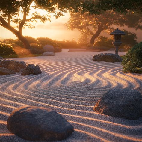 full size zen garden sand koi pond zen sand garden
