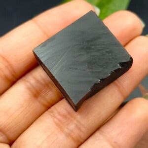 Raw Black Onyx Stone - Natural Rough Stone - Raw Specimen - Root Chakra ...