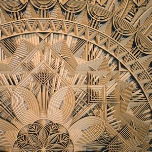 STEREOWOOD Blossom Multi-layer Wooden Wall Art, Stereoscopic 3D Decor ...