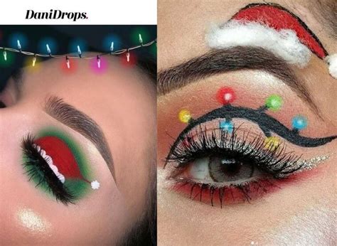 Maquiagens Para O Natal - Tendência de Maquiagem para o Natal 2021. Mais de 60 inspirações de ...