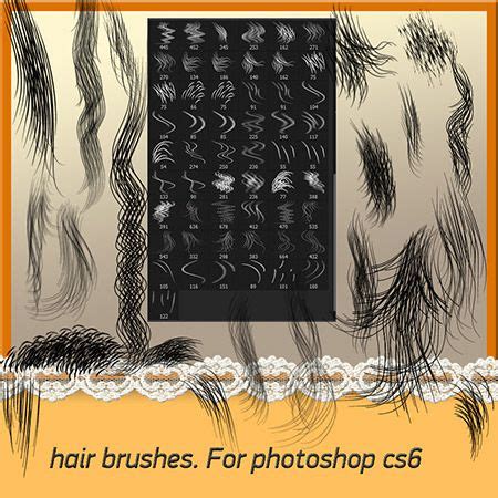 Кисть для фотошопа - Волосы Photoshop brushes | Волосы, Кисть, Обои
