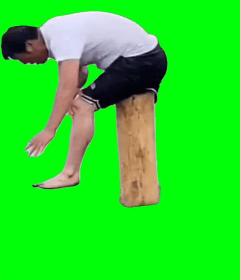 man slipping  falling meme green screen video  mp