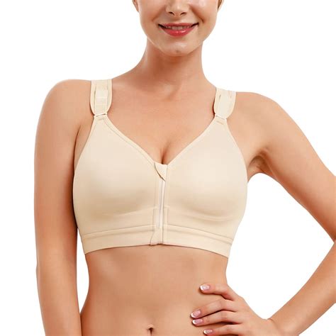 CYDREAM Women Post-Surgical Bra Zip Front Post Surgery Sports Bras