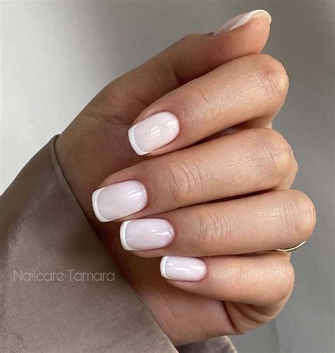 milky french manicure foto trend unghie eleganti