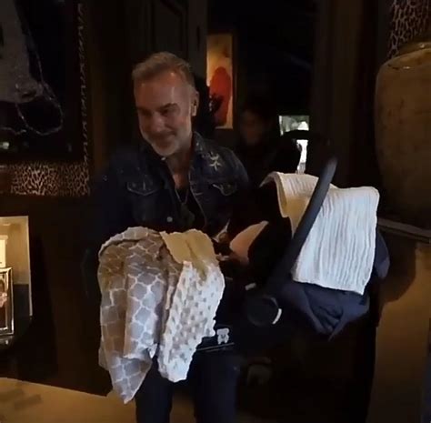 See how Italian millionaire, Gianluca Vacchi welcomed girlfriend