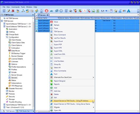 Adding one or more TSM Server(s)