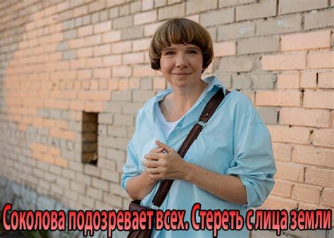 Сериал «Соколова подозревает всех. Стереть с лица земли» (2022) - сюжет ...