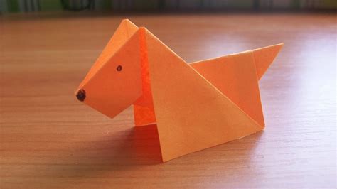 Origami Dog Tutorial (Very Easy) – All in Here