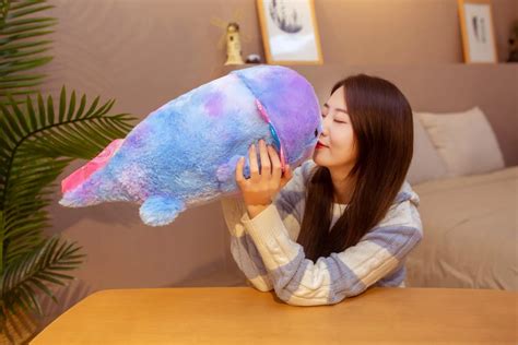 Kawaii Rainbow Axolotl Plush XL (50cm)