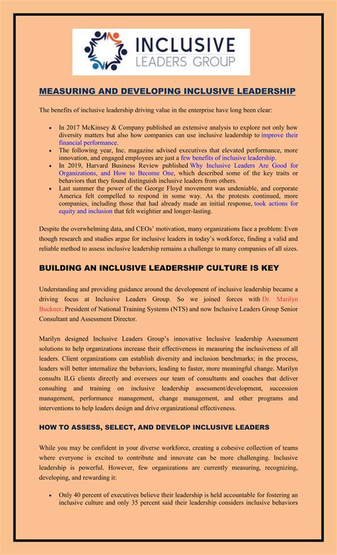 measuring  developing inclusive leadershippdf