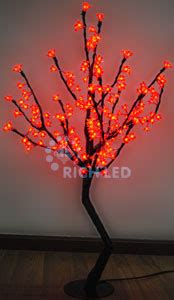 Светодиодные деревья Rich LED сакура, ива. Световые деревья.