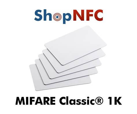 White NFC Cards NXP MIFARE Classic® 1k - Shop NFC