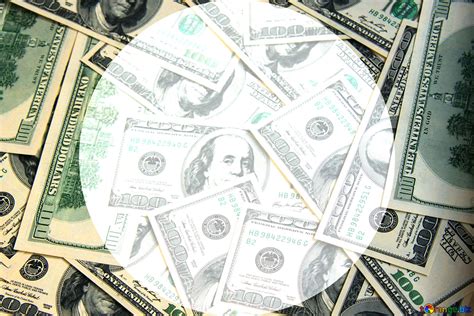 Dollars presentation template №184104