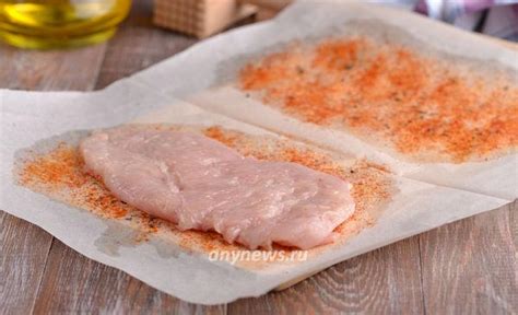 Куриное филе в пергаменте на сковороде рецепт с фото