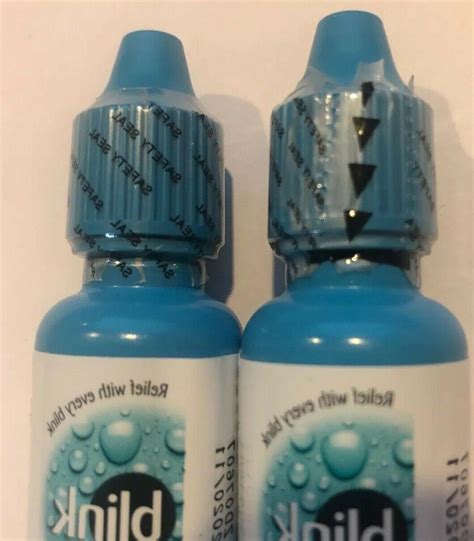 2 x Blink Tears Lubricating Eye Drops Mild-Moderate