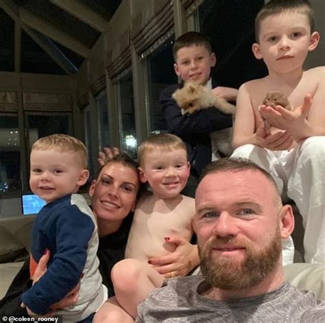 Coleen Rooney shares an adorable family selfie of her whole brood - Hot ...