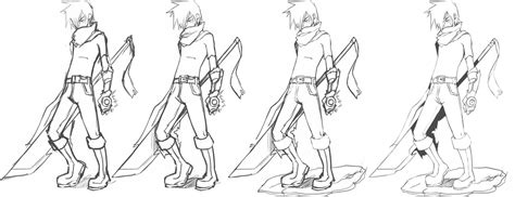 warrior sketch? by Rush--it on DeviantArt