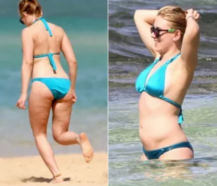 "Cellulite And Fat Folds On The Stomach": Scarlett Johansson Was