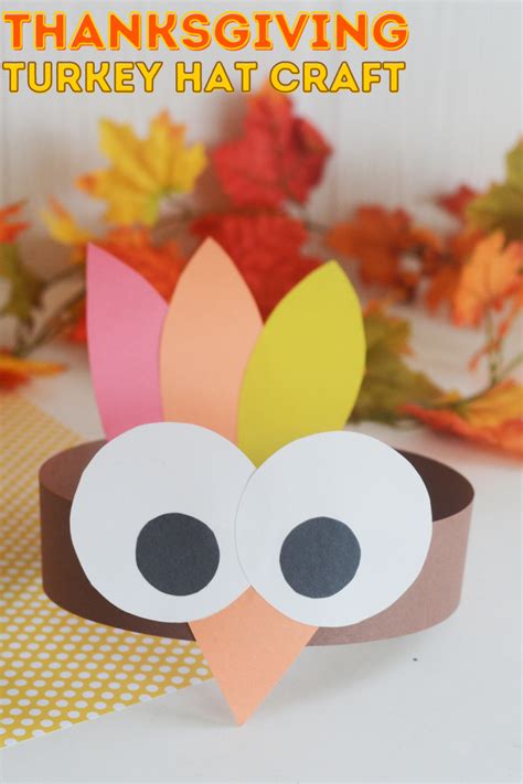 Easy Turkey Hat Craft - Little Bins for Little Hands