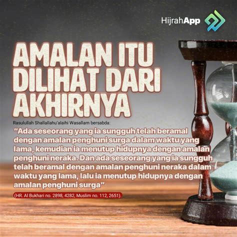 keadaan  tergantung akhir hayatnya