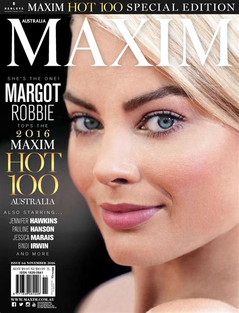 Margot Robbie - Maxim Magazine Australia November 2016 • CelebMafia