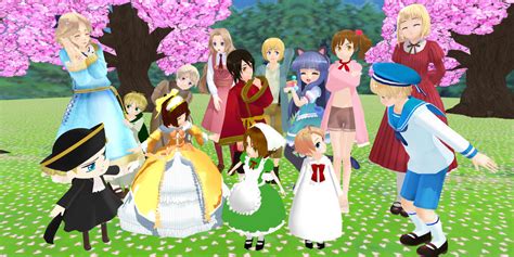 MMD Kids by GreenwavesInactive on DeviantArt