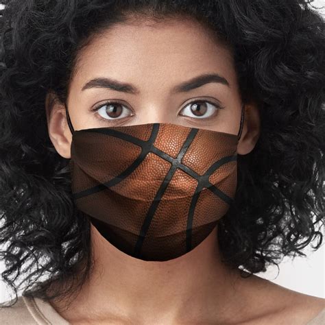 Basketball Face Mask Reusable Cotton Face Mask Anti Dust | Etsy