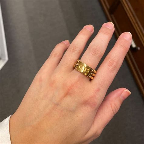 logor ring guld rose smycken carlhoffse