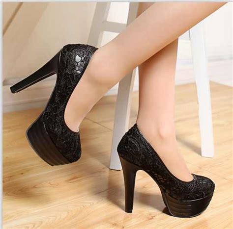 shiping Newest Lace Sexy Ladies heels platform - Trgovina na veliko ...
