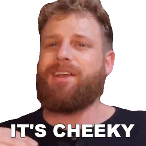 It'S Cheeky Grady Smith Sticker - It's cheeky Grady smith It's ...