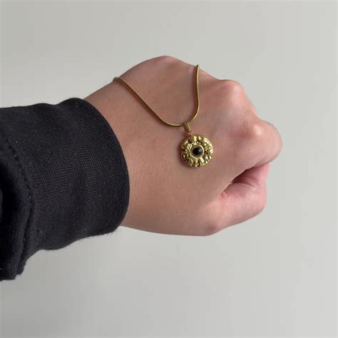 L'OBSCURE - OR | COLLIER | BIJOUTERIE NEUF.VINGT.CINQ