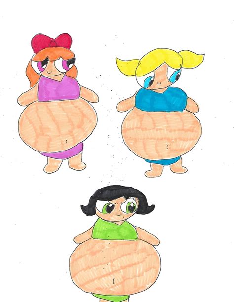 Chubby powerpuff girls in bikinis by amazingtrixie on DeviantArt