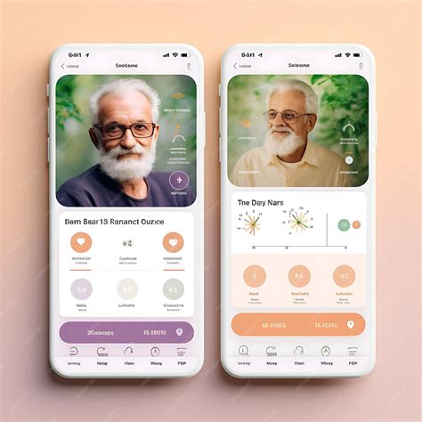 Premium AI Image | Mobile App Layout Design of Retirement Planner