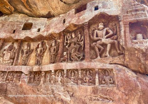 places    badami   day  revolving compass