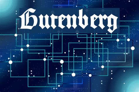 gutenberg font ffontsnet