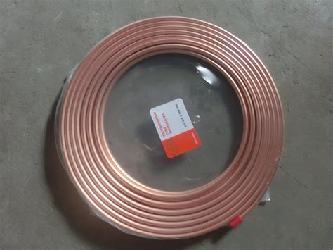 Air Condition Cooper Pipe 3/8 Type L in 15 Mtr Copper Coil - Cooper