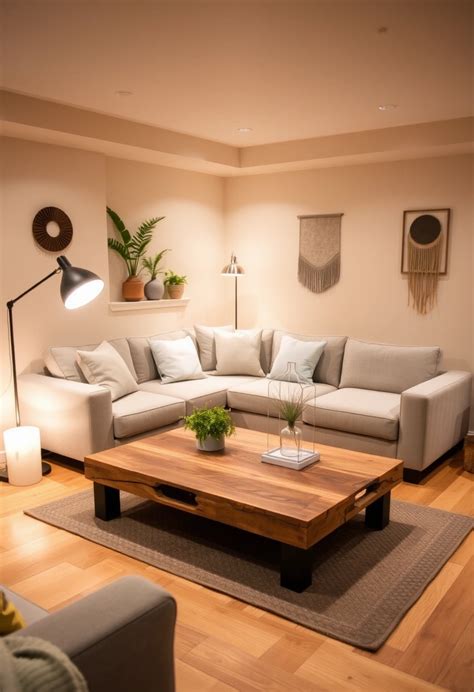 simple basement ideas transform  space  style