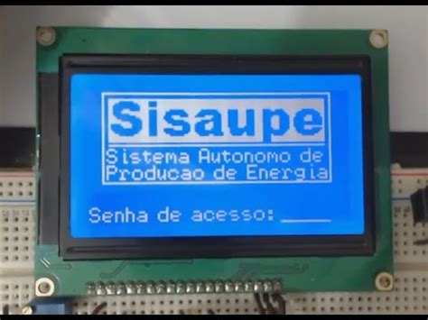 Controlador st7920 1ª parte (Demonstrando resultado e introdução) - YouTube