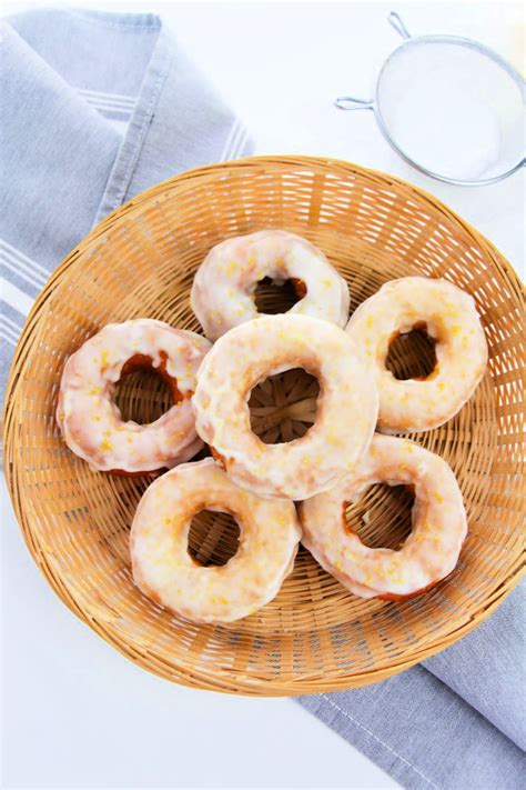 Lemon Glazed Donuts Recipe using biscuits - My Uncommon Slice of Suburbia