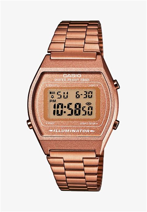 Casio Digital watch - rose gold-coloured - Zalando.co.uk