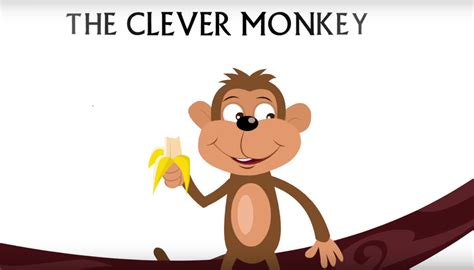 THE CLEVER MONKEY - KIDS STORIES