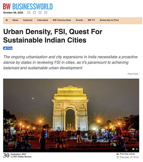 Urban Density, FSI, and the Quest for Sustainable Indian Cities – AMIT